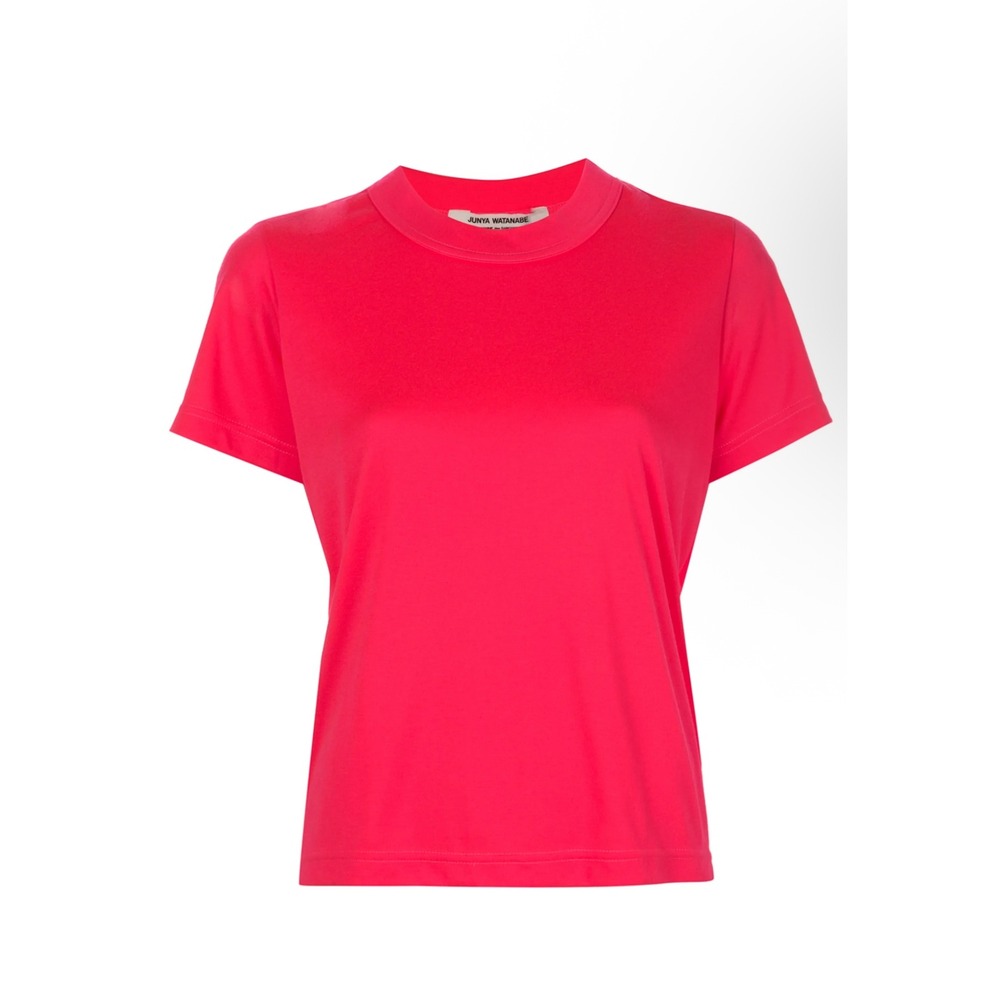 JUNYA WATANABE COMME des GARCONS Pink Mock Neck T Shirt Size S